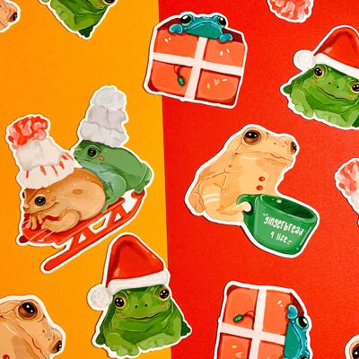Frog Stickers 3