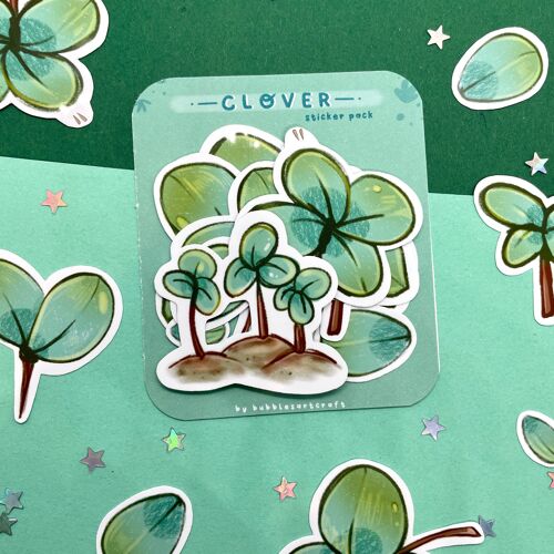 Clover Stickers