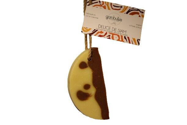 Savon Délice de Siam à l’Orange douce, Cèdre & Curcuma