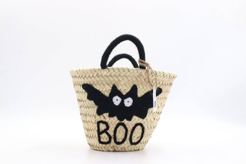 Personalized Halloween Basket for Kids Trick or Treat Bag