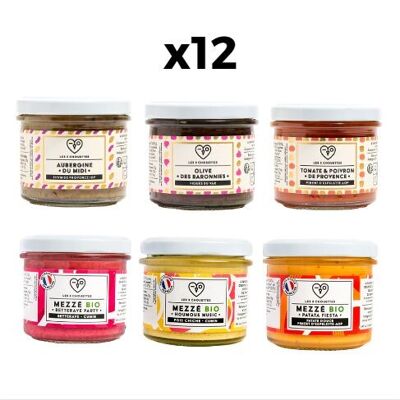 Pack Mezzés (6x12 productos incluyendo muestras gratis)