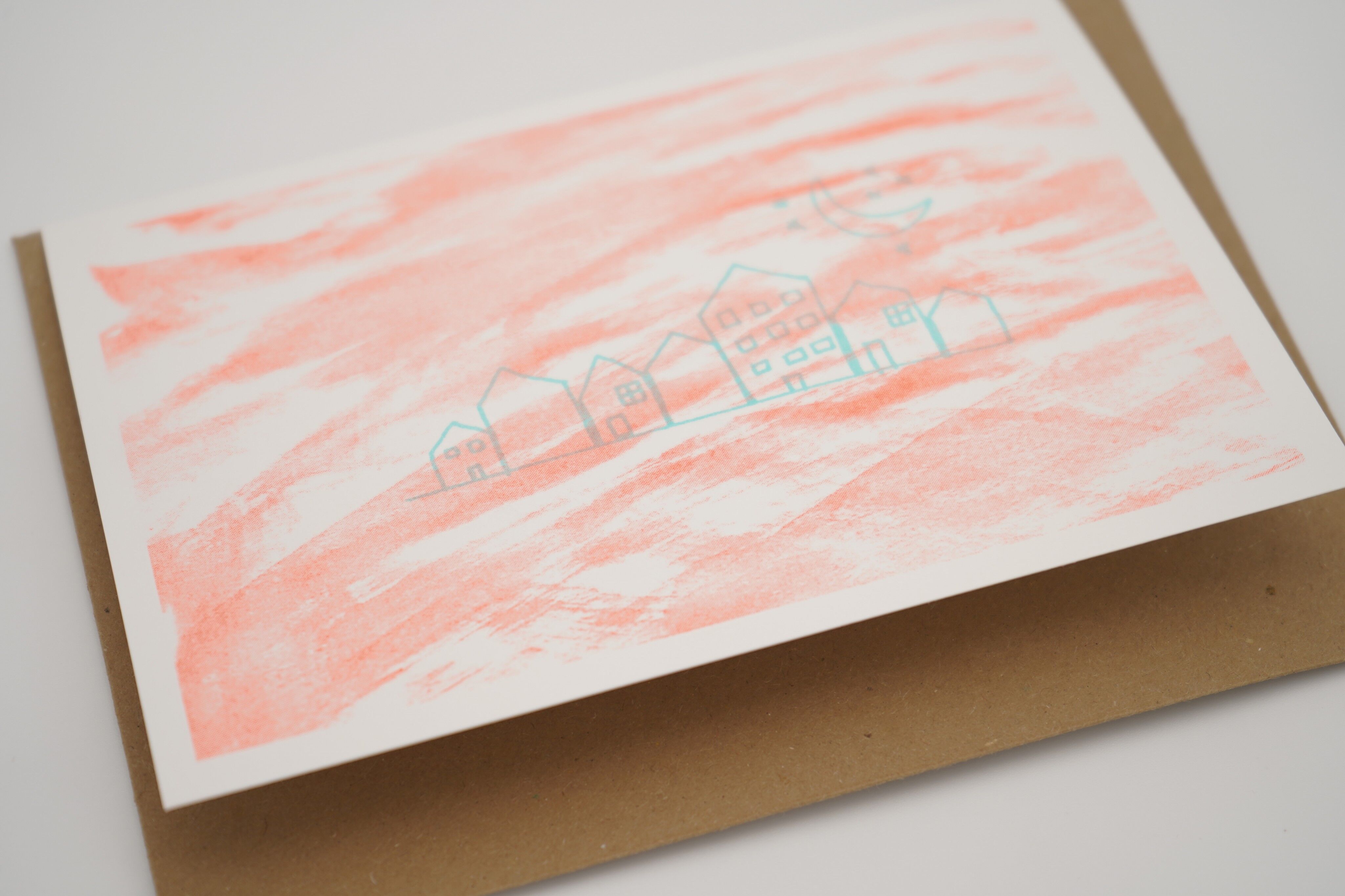 Piccole case | Biglietto doppio A6