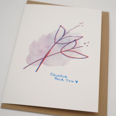 Sweetness for your heart | 2-fold card A6