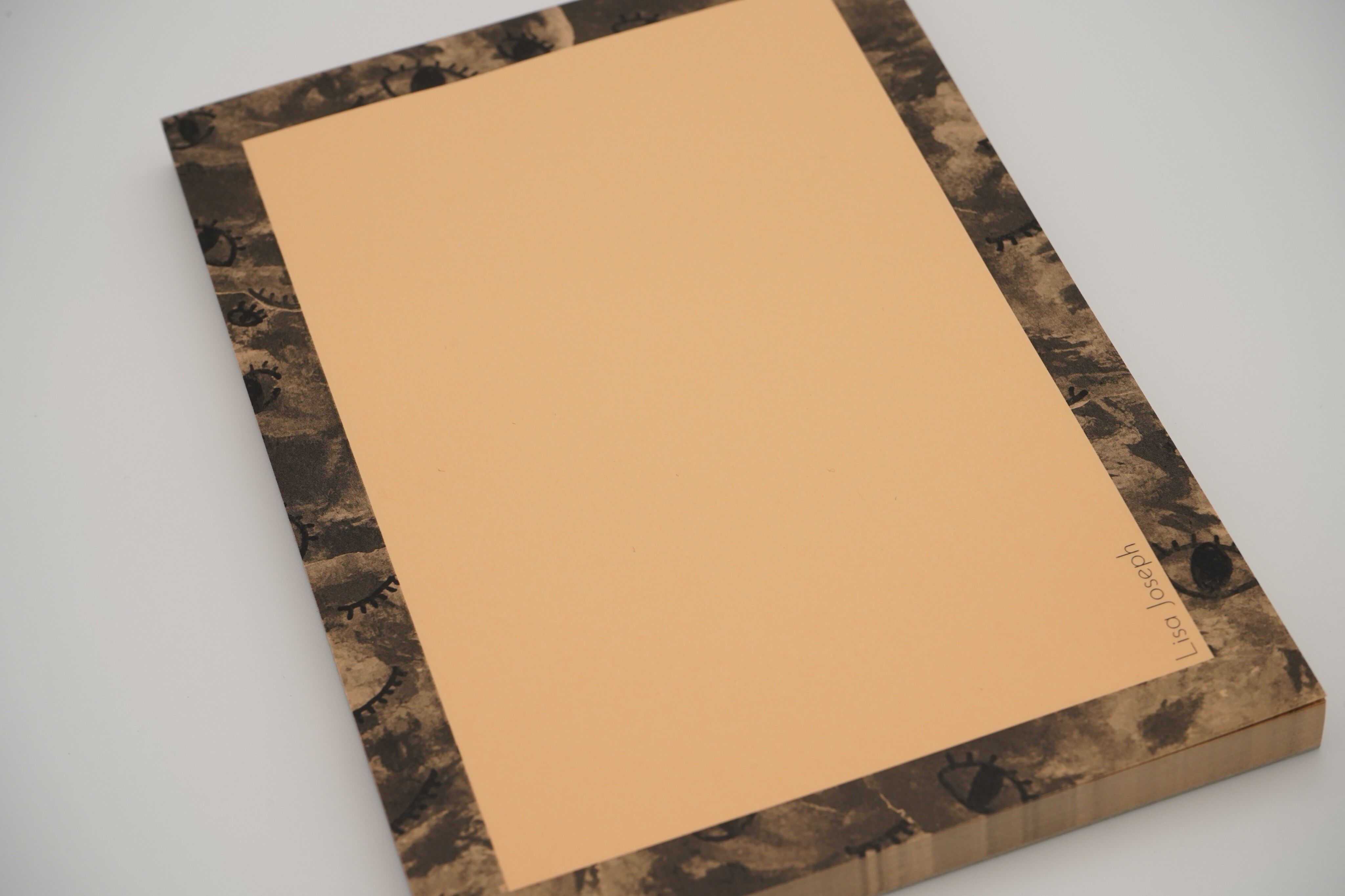 Zum Mond und zurück A6 Notizblock