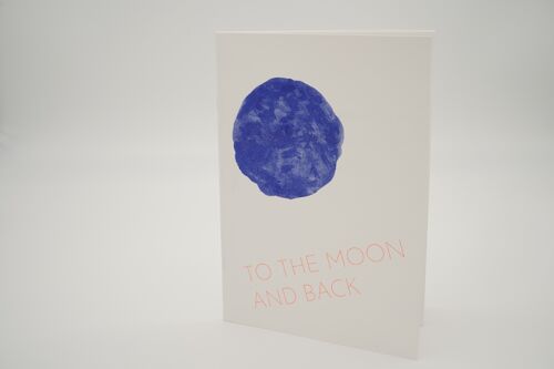 To the moon and back | carnet A5