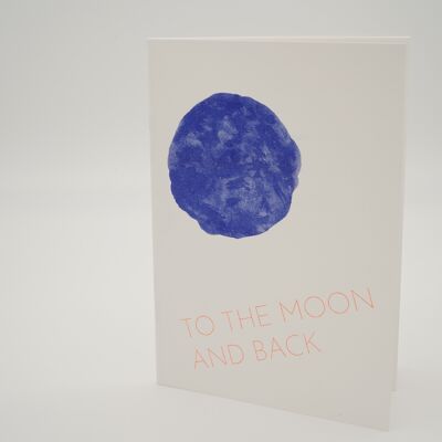 To the moon and back | carnet A5