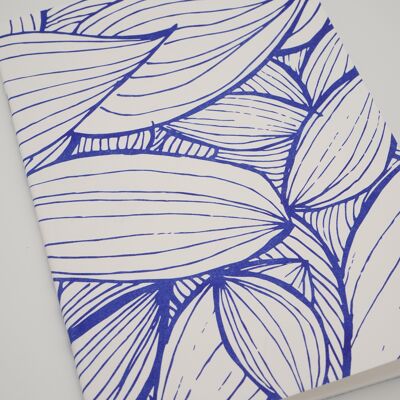 Blue foliage | A5 notebook
