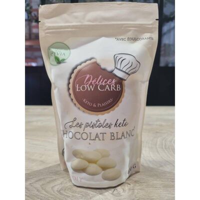Low Carb Delights White Chocolate Keto Pistols 400g
