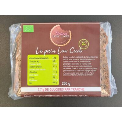 Low Carb Organic Bread