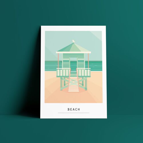 Polacards - beach