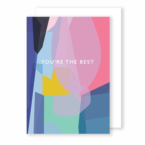 You're the Best | Greeting Card | Stained Glass