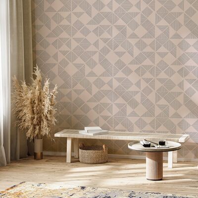 Hoose Wallpaper in Pink Cove