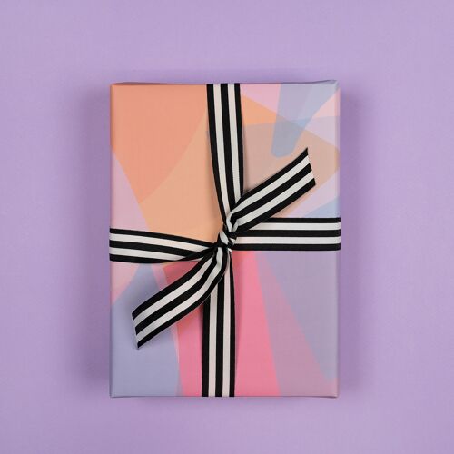 Stained Glass Wrapping Paper | Pinks