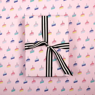 Birthday Cakes, Wrapping Paper