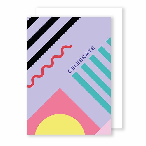 Celebrate | Greeting Card | Memphis