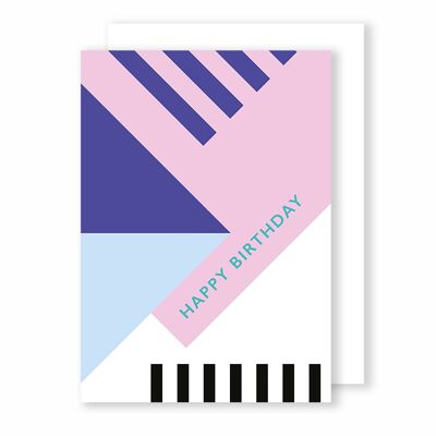 Happy Birthday | Greeting Card | Memphis