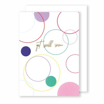 Get well soon | Greeting Card | Eighties Disco