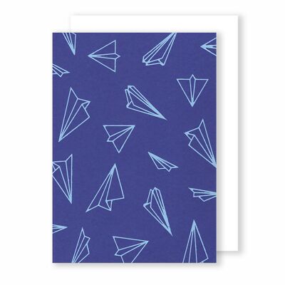 Paper Planes | Greeting Card | Silhouette