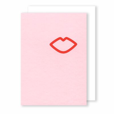 Kiss | Greeting Card | Silhouette