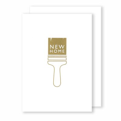 New Home | Greeting Card | Silhouette