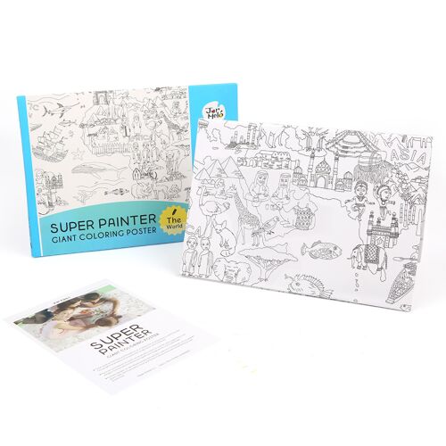 Giant Coloring Poster Pads