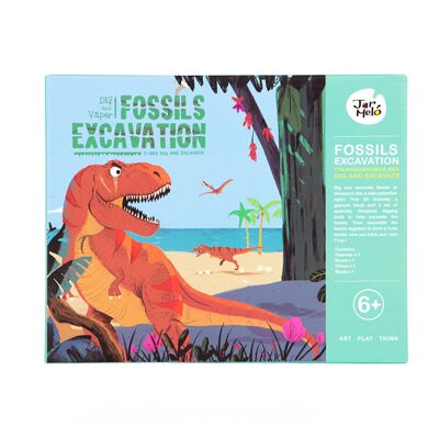Kit de excavación de fósiles - Tyrannosaurus Rex