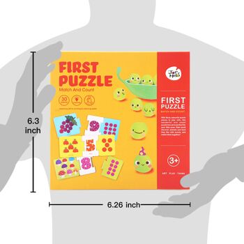 Premier puzzle - Associez et comptez 4