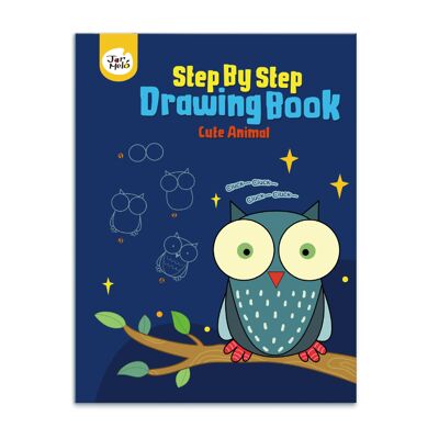 Step by Step Drawing Book - Cute Animals