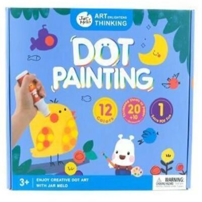 Dot Painting - Ensemble de 12 couleurs