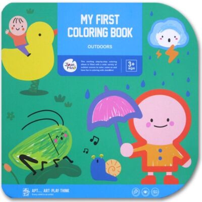 My First Coloring Book: Outdoors