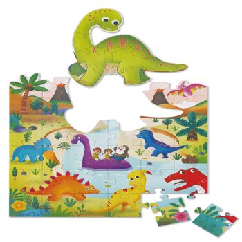 Le joli puzzle de dinosaure 5