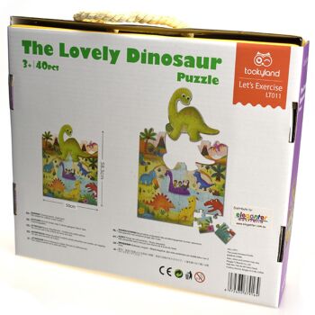 Le joli puzzle de dinosaure 4