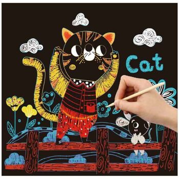 Scratch Paper Art - Ensemble pour animaux de compagnie 1