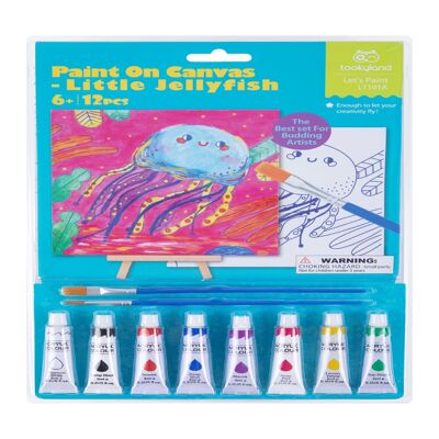 Pintura sobre lienzo - Pequeña medusa