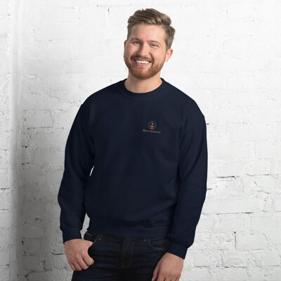 Unisex BM Sweatshirt - Navy - L