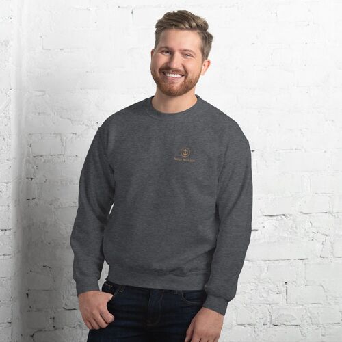 Unisex BM Sweatshirt - Dark Heather - 5XL