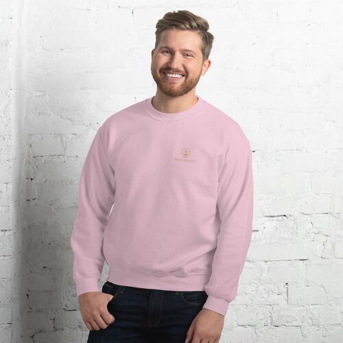 Unisex BM Sweatshirt - Light Pink - 5XL