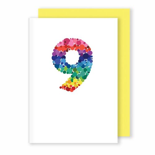 9 | Age/Anniversary Card | Bright Spots