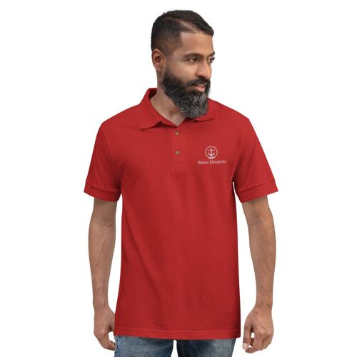 Sailor Polo Shirt - Red - S