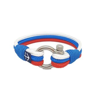 Bracelet Nautique Drapeau Russe - 22 cm