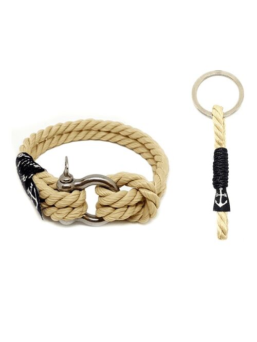 Marine Nautical Bracelet and Keychain