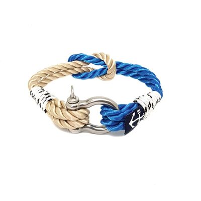 Corda Classica e Bracciale Nautico Blu Royal