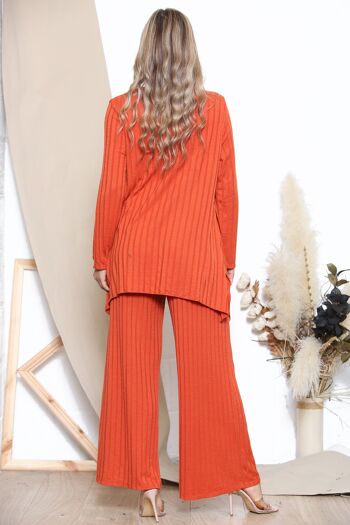 Tenue d'intérieur d'hiver Relaxed Fit Orange 3