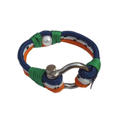 Bracciale nautico con perle dei Mari del Sud