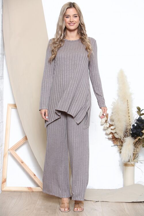 Taupe Relaxed fit winter loungewear