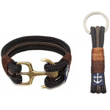 Bracelet nautique Ancre et porte-clés