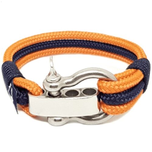 Adjustable Shackle Columbus Nautical Bracelet