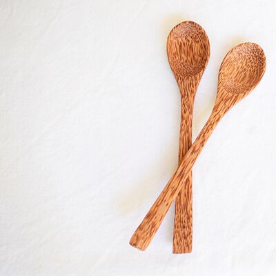 Coconut spoon - 19 cm | Reusable and biodegradable