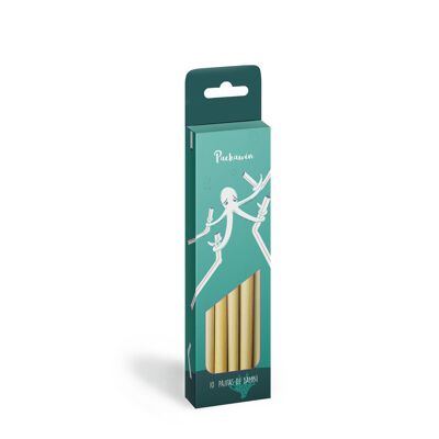 Pajitas de bambú reutilizables -10 uds paquete-20 cm