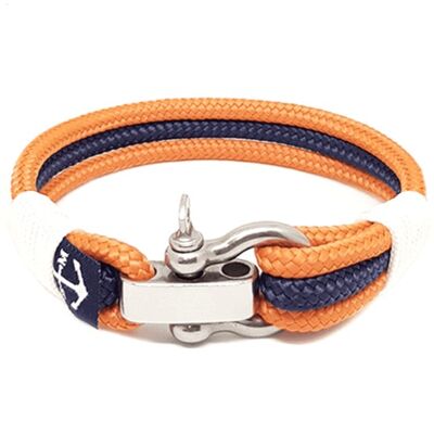 Bracciale nautico Wallowa con grillo regolabile